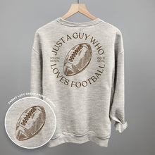 Load image into Gallery viewer, Just A Guy Who Loves Football Shirt (Back Print) [Online Only]
