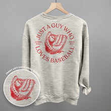 Load image into Gallery viewer, Just A Guy Who Loves Baseball Shirt (Back Print) [Online Only]
