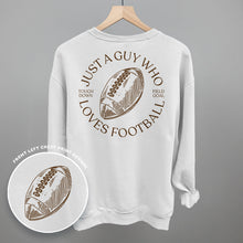 Load image into Gallery viewer, Just A Guy Who Loves Football Shirt (Back Print) [Online Only]
