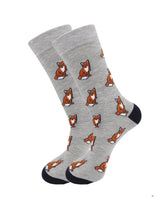 Load image into Gallery viewer, Sitting Fox Animal Socks [Online Only]
