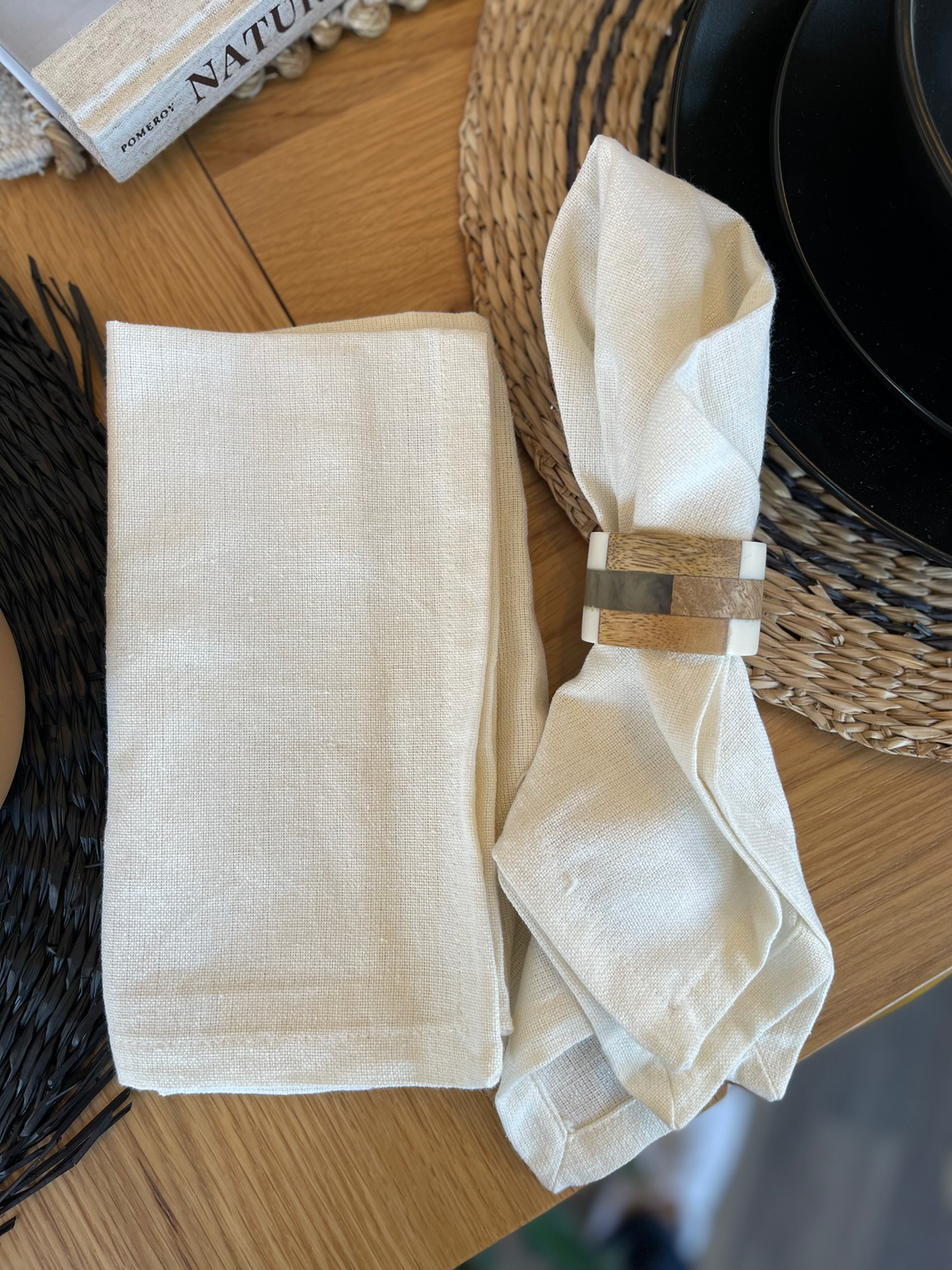 Cream Cotton Napkin
