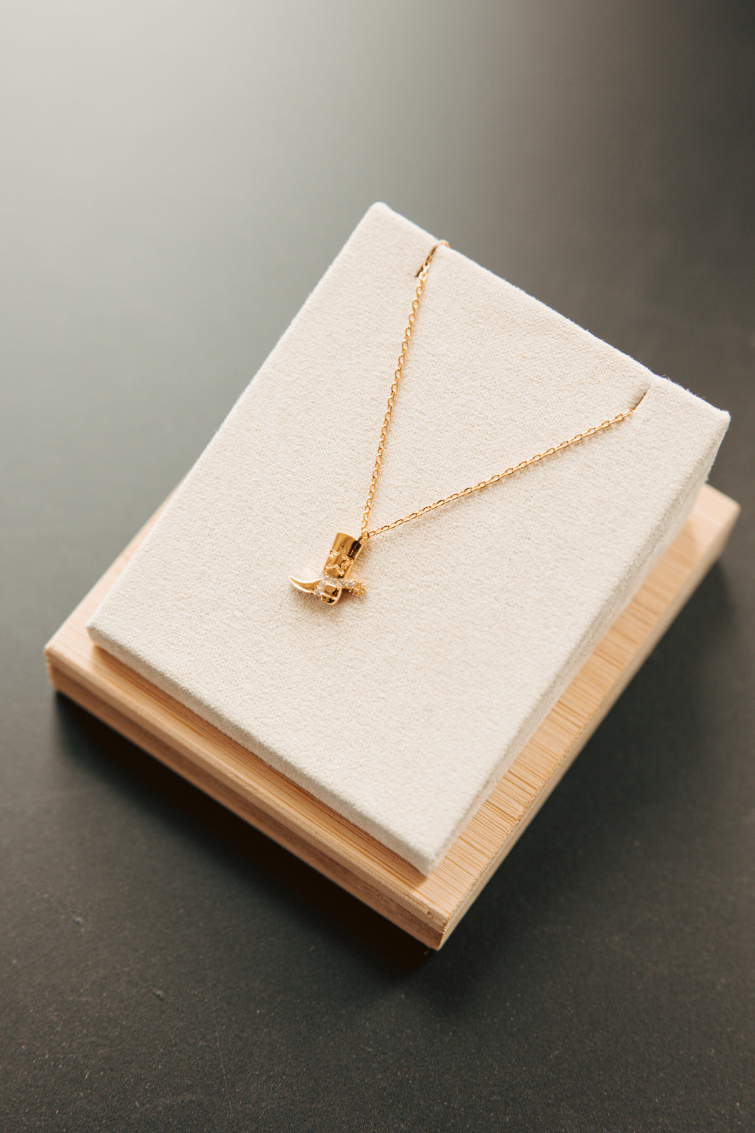 Cowboy Boot Pendant Necklace