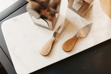 Load image into Gallery viewer, Acacia Wood Block w/4 Cheese Tools

