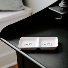 Load image into Gallery viewer, Mr. and Mrs. Jewelry Dish [Online Only]
