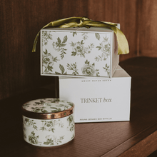 Load image into Gallery viewer, Green Delft Trinket Dish with Lid [Online Only]
