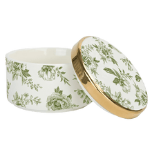 Load image into Gallery viewer, Green Delft Trinket Dish with Lid [Online Only]
