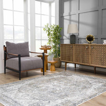 Load image into Gallery viewer, Hera Olive Boutique Washable Rug [Online Only]

