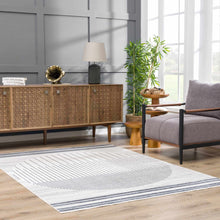 Load image into Gallery viewer, Thad Medium Gray Washable Area Rug [Online Only]
