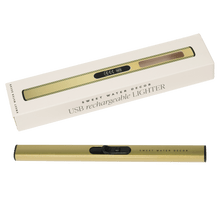 Load image into Gallery viewer, Gold Electric Lighter [Online Only]
