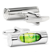 Load image into Gallery viewer, Green Level Cufflinks [Online Only]
