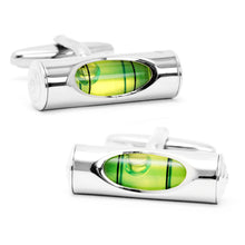 Load image into Gallery viewer, Green Level Cufflinks [Online Only]

