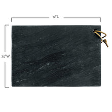 Load image into Gallery viewer, Catalina Black Marble Large Chopping Board [Online Only]
