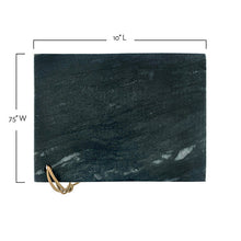 Load image into Gallery viewer, Catalina Black Marble Medium Chopping Board [Online Only]
