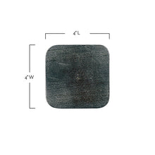 Load image into Gallery viewer, Catalina Black Marble Coaster Set [Online Only]
