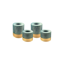 Load image into Gallery viewer, Verona Green Marble Taper Holder Set [Online Only]

