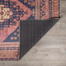 Load image into Gallery viewer, Malamote Vintage Flat Pile Washable Rug [Online Only]
