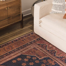 Load image into Gallery viewer, Malamote Vintage Flat Pile Washable Rug [Online Only]
