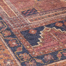 Load image into Gallery viewer, Malamote Vintage Flat Pile Washable Rug [Online Only]
