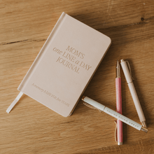 Load image into Gallery viewer, Mom's One Line A Day Leather Journal [Online Only]
