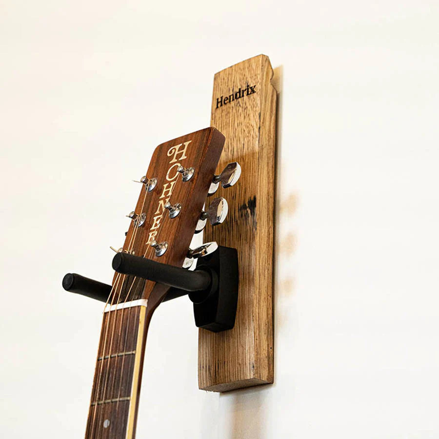 The Memphis Tennessee Whiskey Barrel Guitar Holder Hanger | Holtz Leather Co.