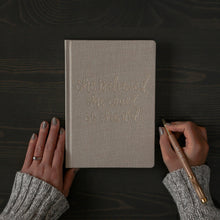 Load image into Gallery viewer, She Believed She Could Fabric Journal [Online Only]
