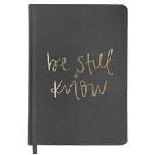 Load image into Gallery viewer, Be Still and Know Fabric Journal [Online Only]
