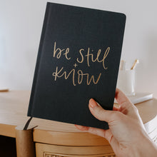Load image into Gallery viewer, Be Still and Know Fabric Journal [Online Only]
