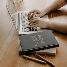Load image into Gallery viewer, Be Still and Know Fabric Journal [Online Only]
