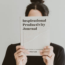 Load image into Gallery viewer, Inspirational Productivity Journal: You Are Strong &amp; Courageous [Online Only]
