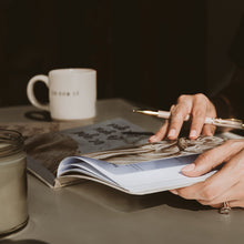 Load image into Gallery viewer, Inspirational Productivity Journal: You Are Strong &amp; Courageous [Online Only]
