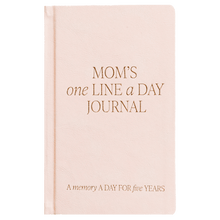 Load image into Gallery viewer, Mom's One Line A Day Leather Journal [Online Only]
