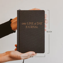 Load image into Gallery viewer, One Line A Day Fabric Journal [Online Only]

