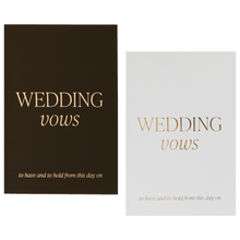 Load image into Gallery viewer, Wedding Vows Journal [Online Only]

