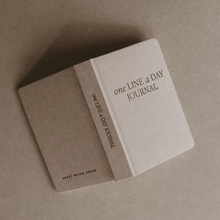 Load image into Gallery viewer, Tan One Line A Day Memory Journal [Online Only]
