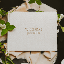 Load image into Gallery viewer, Tan Wedding Guestbook [Online Only]
