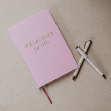 Load image into Gallery viewer, You Are Made For This Fabric Journal [Online Only]
