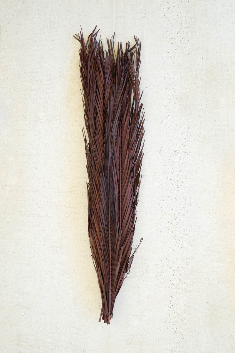 Dark Brown Khejur Leaves Bundle
