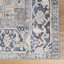 Load image into Gallery viewer, Green Nisa Tumble Dry Washable Rug [Online Only]
