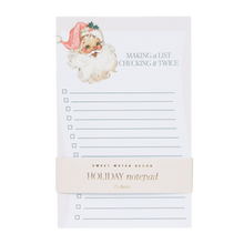 Load image into Gallery viewer, Vintage Santa Notepad [Online Only]
