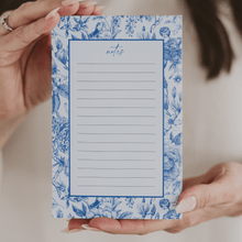 Load image into Gallery viewer, Blue Delft Notepad [Online Only]
