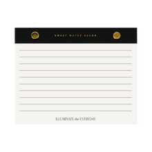 Load image into Gallery viewer, Small Gold Rivet Basic Notepad [Online Only]
