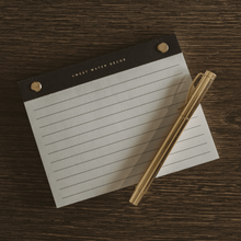Load image into Gallery viewer, Small Gold Rivet Basic Notepad [Online Only]
