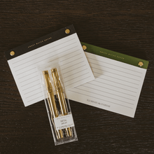 Load image into Gallery viewer, Small Gold Rivet Basic Notepad [Online Only]
