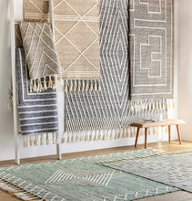 Load image into Gallery viewer, Azra Tasseled Jute &amp; Wool Rug [Online Only]
