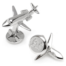 Load image into Gallery viewer, Sterling Private Jet Cufflinks [Online Only]
