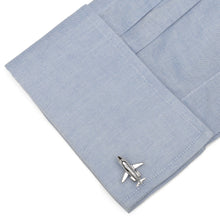Load image into Gallery viewer, Sterling Private Jet Cufflinks [Online Only]
