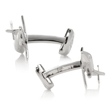 Load image into Gallery viewer, Sterling Private Jet Cufflinks [Online Only]

