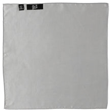 Load image into Gallery viewer, Gray Silk Pocket Square [Online Only]
