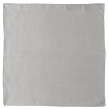 Load image into Gallery viewer, Gray Silk Pocket Square [Online Only]
