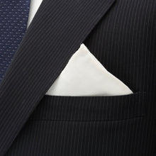 Load image into Gallery viewer, Cream Linen Pocket Square [Online Only]
